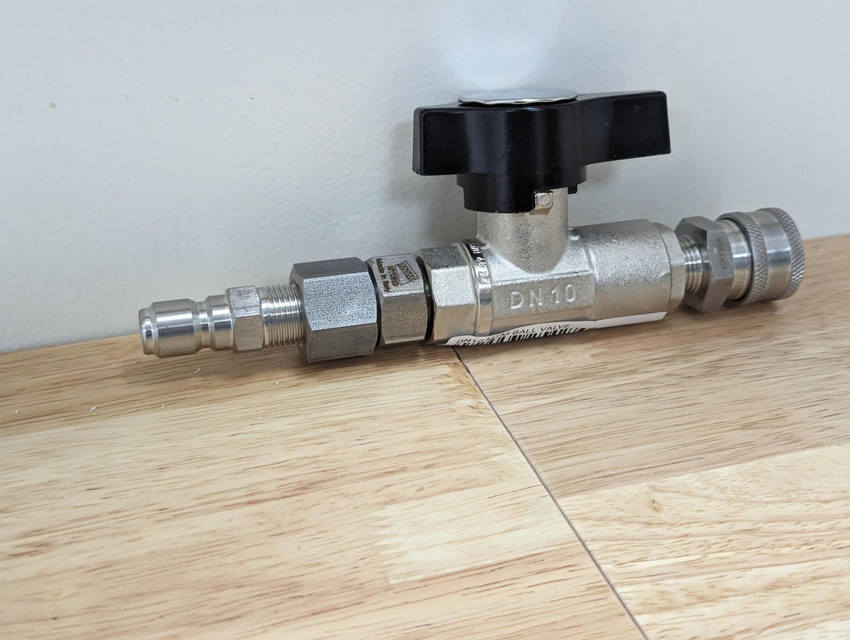 Swivel Ball Valve with Quick Connects