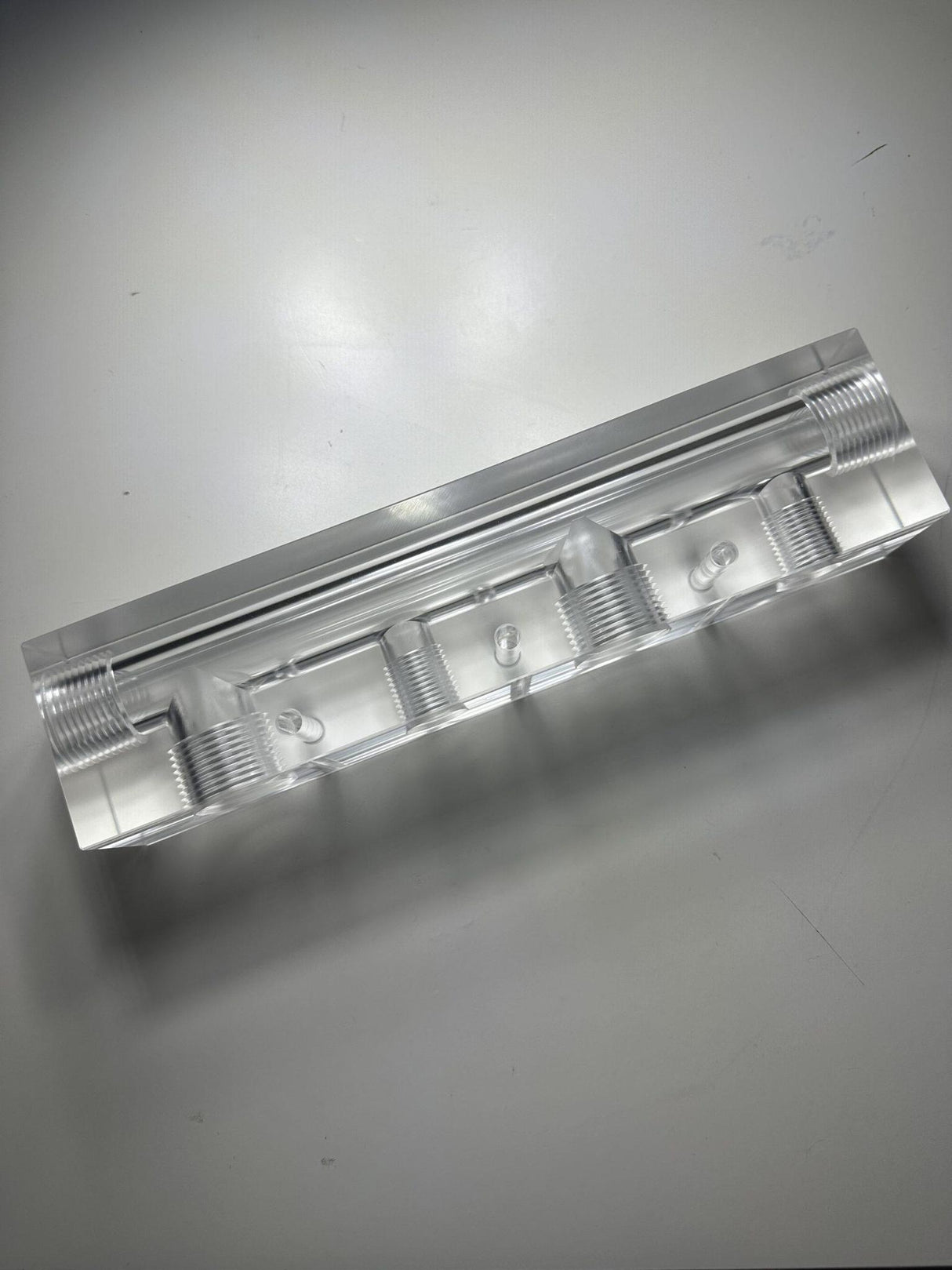 Manifold, Clear, 4-port, 1" & 1/2"