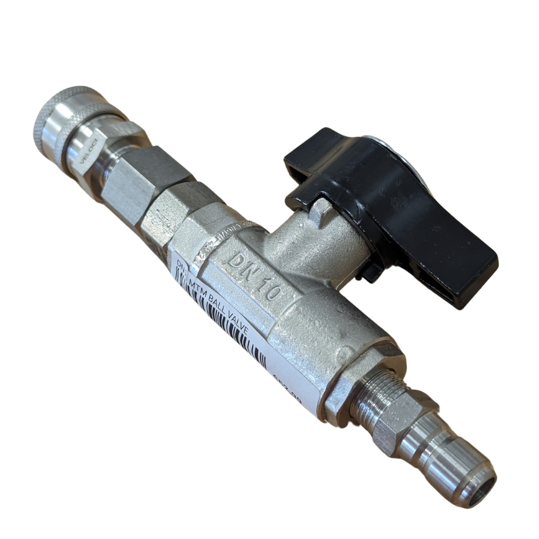 Swivel Ball Valve w/ QC - 1/2"