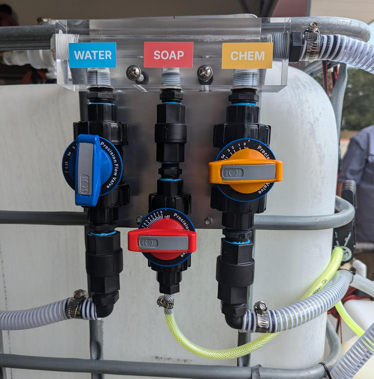 Clear Blend Manifold - 3-Port