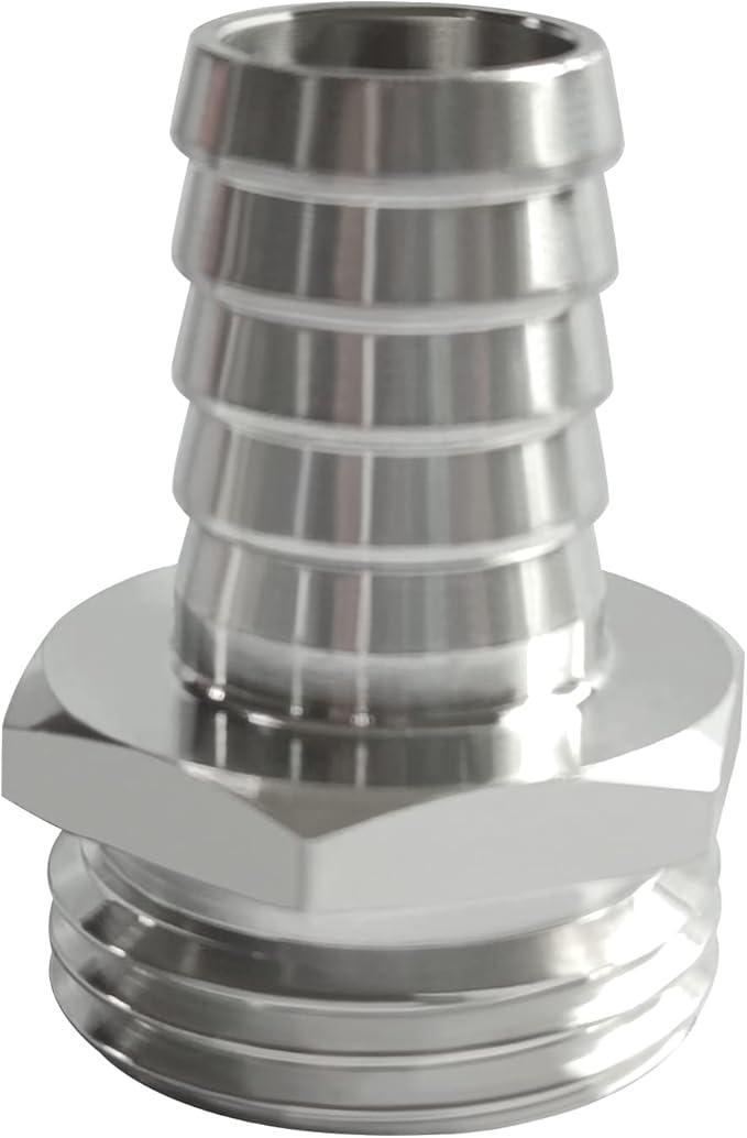 3/4 Inch Male GHT x 3/4 Inch Hose Barb