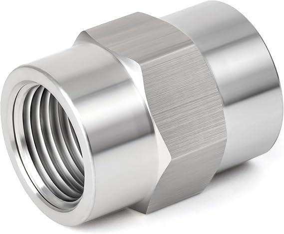 1/4 Coupler Stainless Female NPT