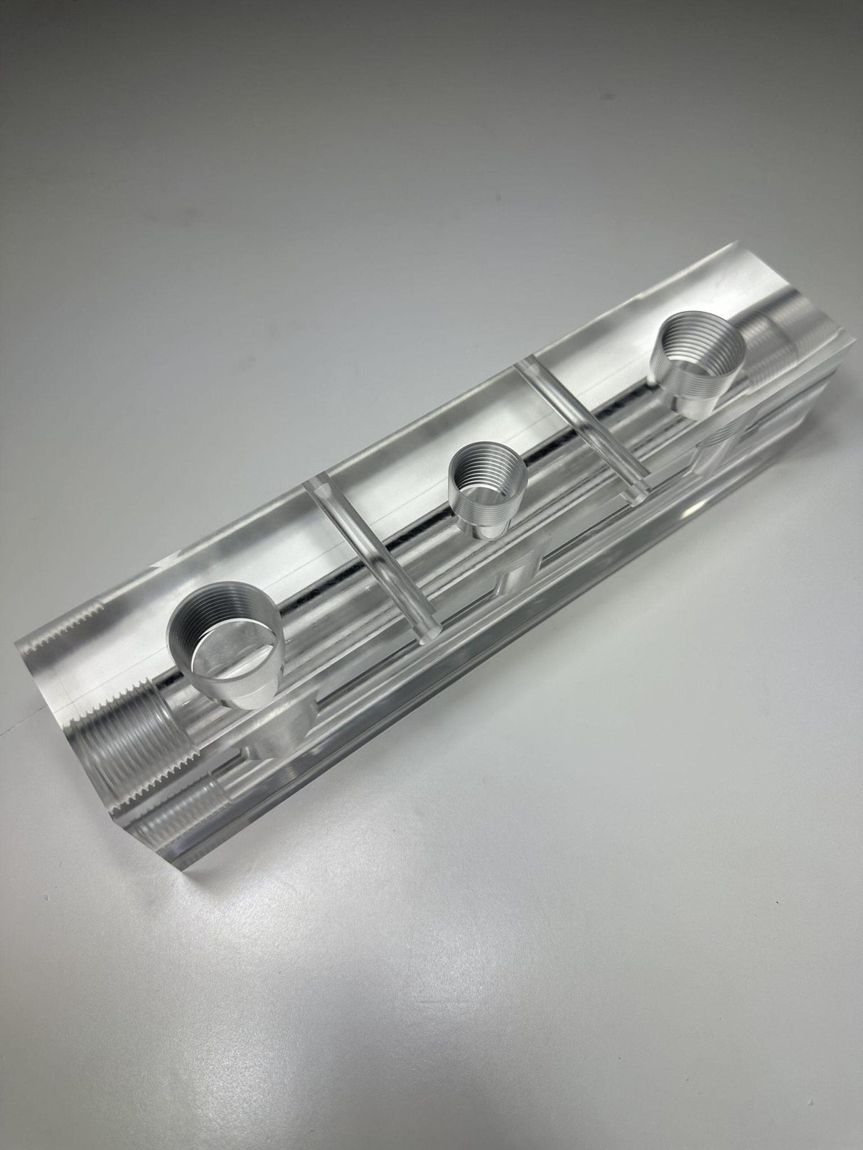 Manifold, Clear, 2-port, 3/4"