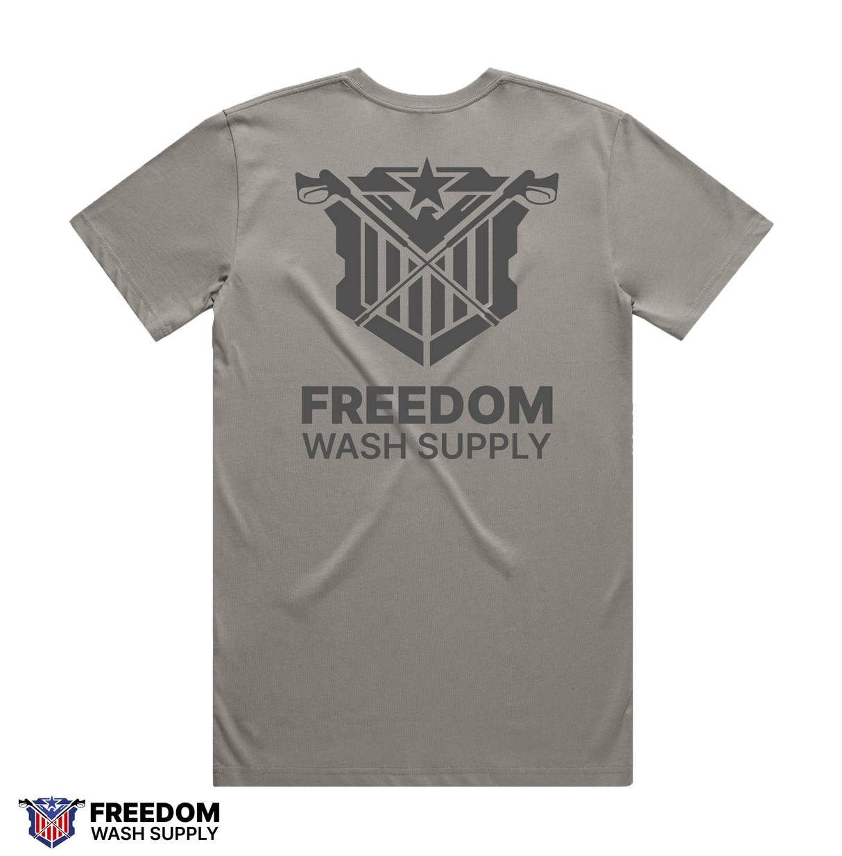 Short Sleeve Tee - FWS Logo Grey