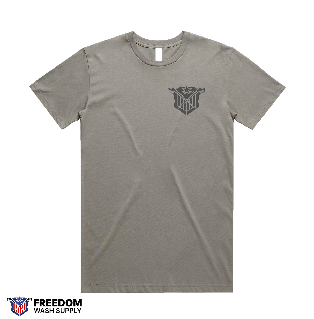 Short Sleeve Tee - FWS Logo Grey