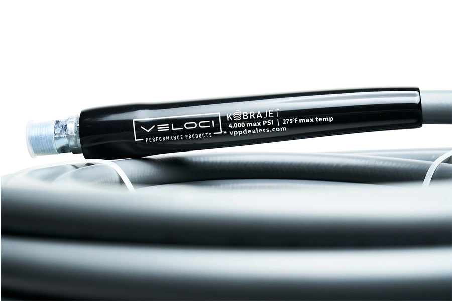 50’ KobraJet Smooth 3/8 X 50 Non-Marking, Grey