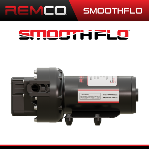 Remco SmoothFlo 5.3gpm 100psi 12V Pump