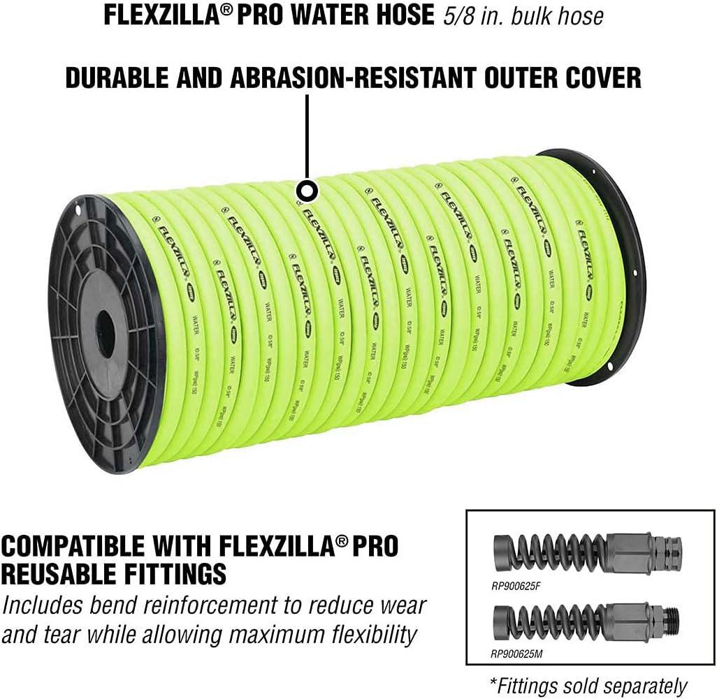 Flexzilla Pro Water Hose, Bulk 5/8 in.