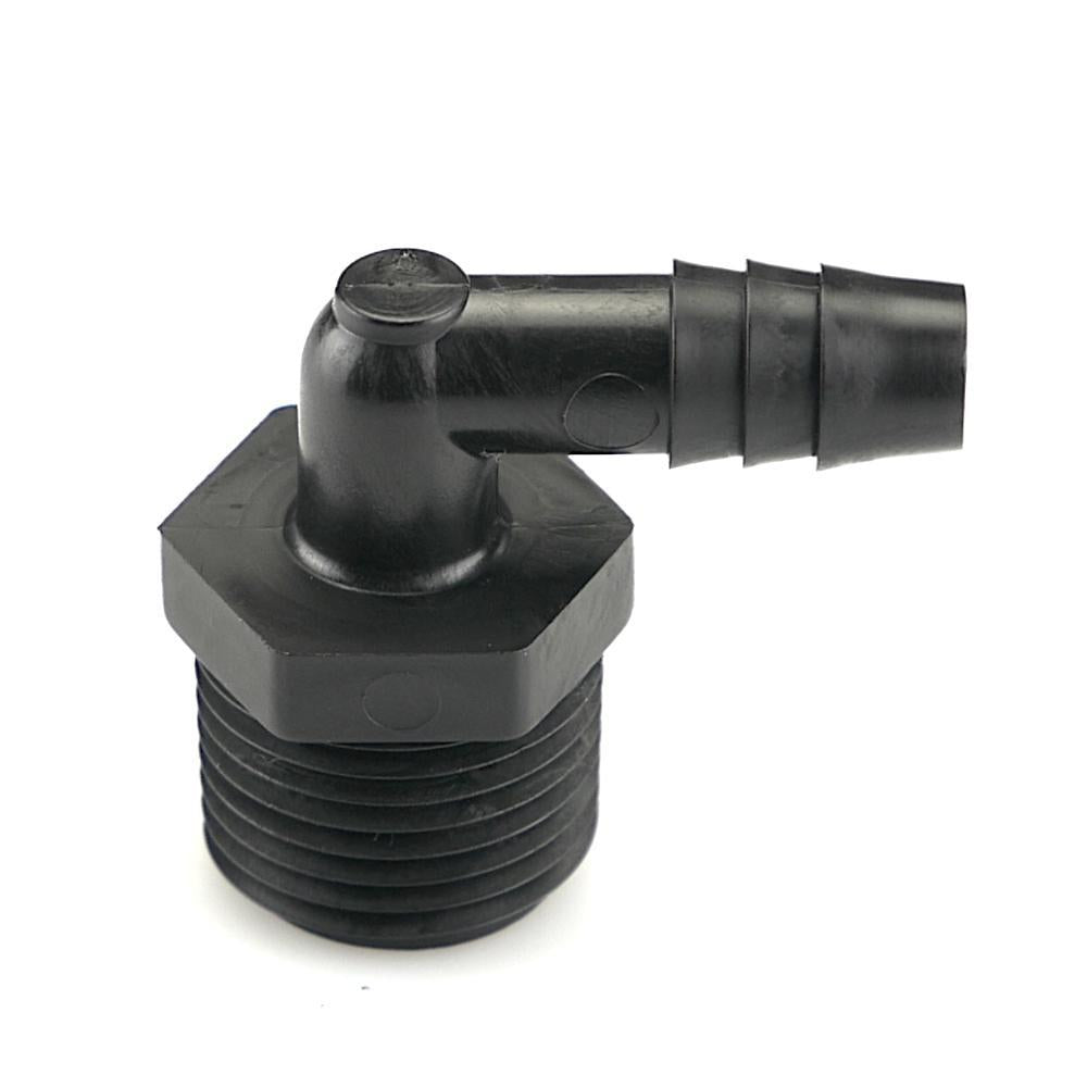 Elbow 1/2 NPT x 3/8 Barb