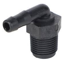 3/8 Barb X 1/2 MPT 90 Degree Elbow