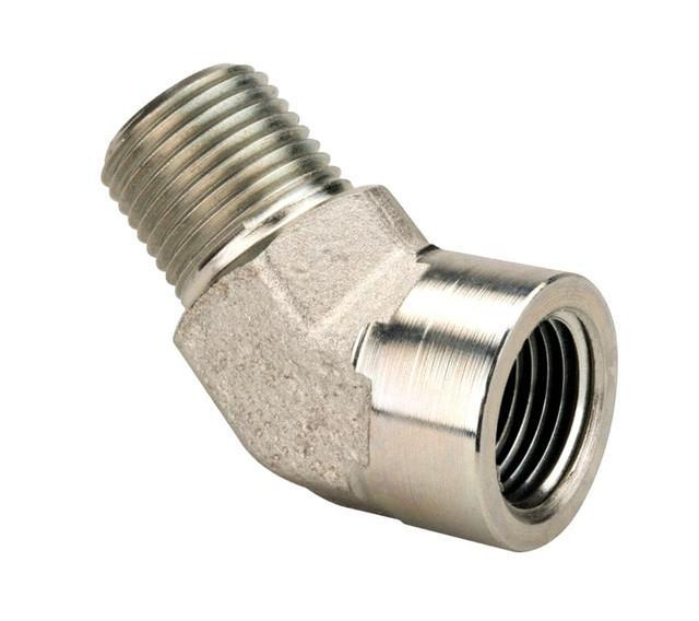 3/8 in 45 Degree Elbow - Stainless