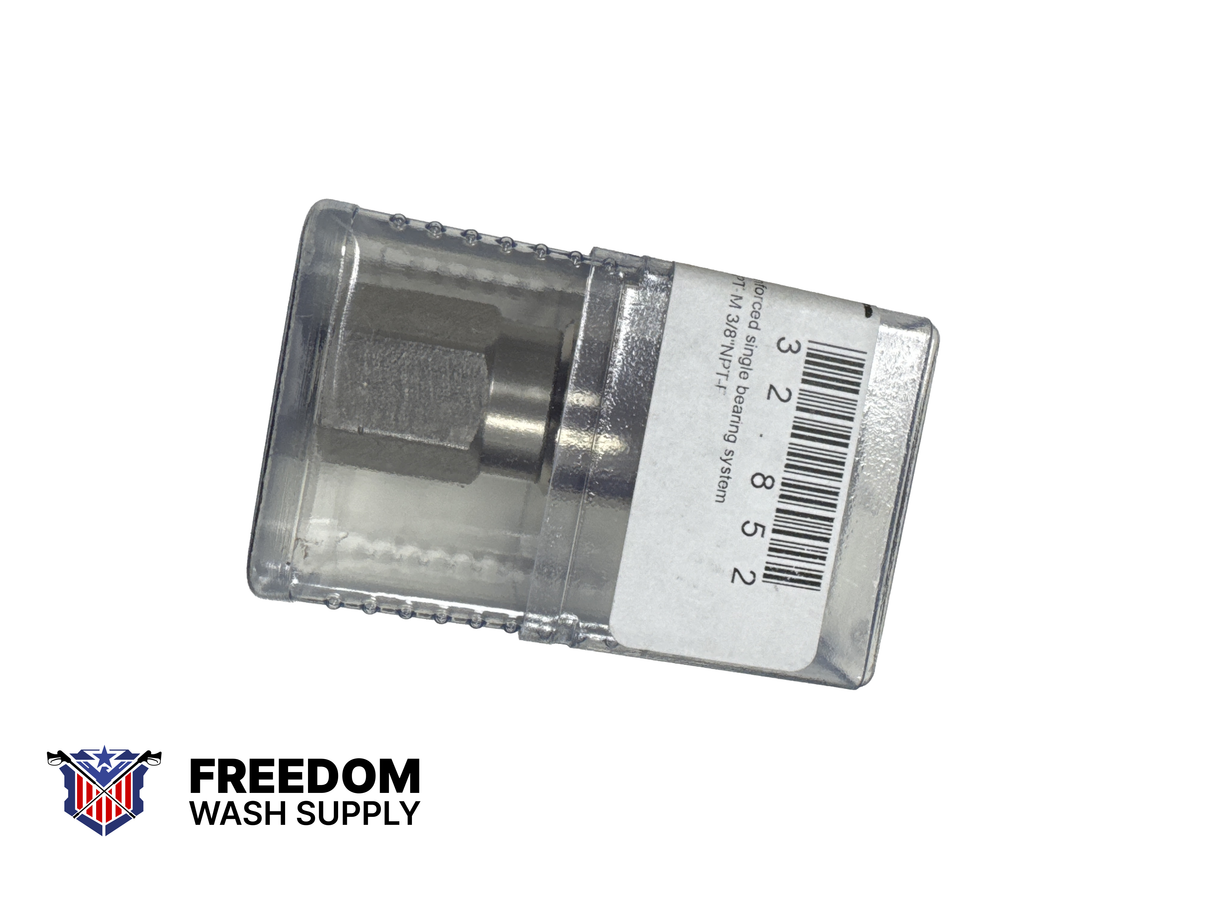 Mosmatic DGV Swivel 32.852 – 3/8" NPTM x 3/8" NPTF (HIGH-FLOW)