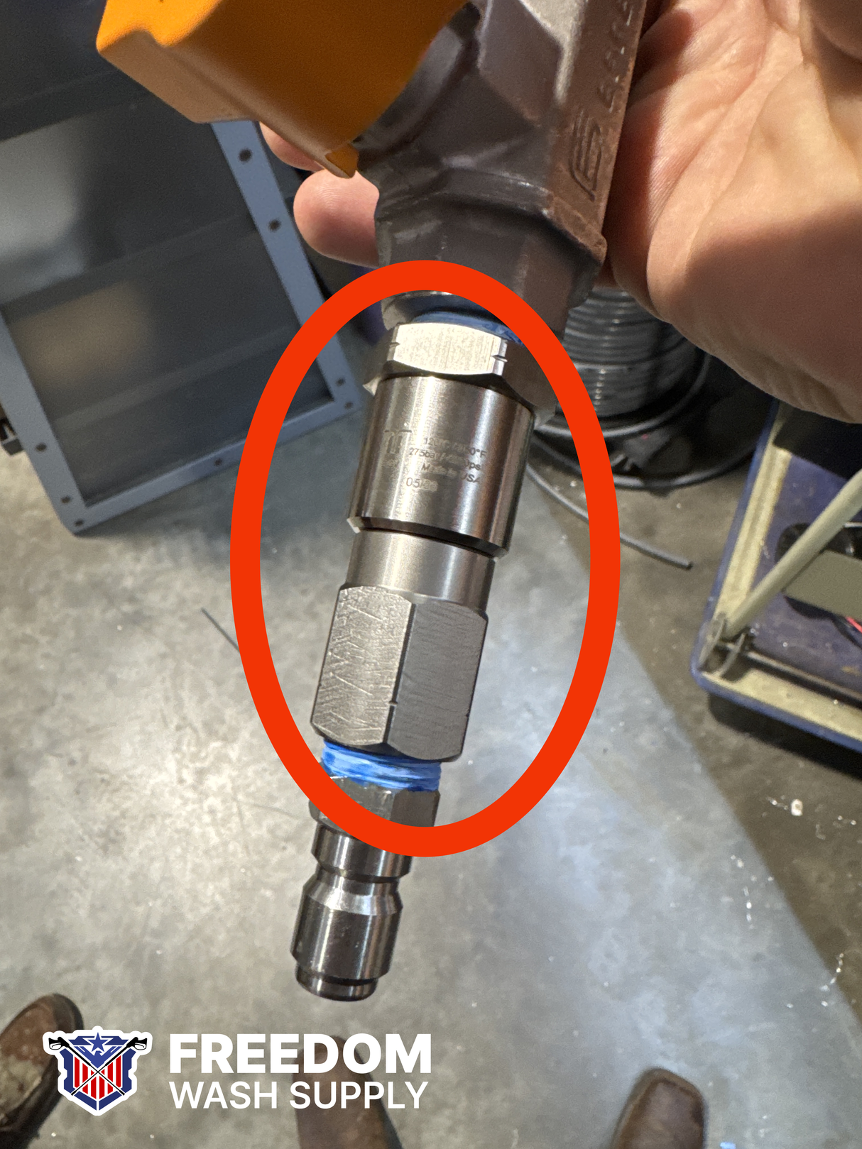 Mosmatic DGV Swivel 32.852 – 3/8" NPTM x 3/8" NPTF (HIGH-FLOW)