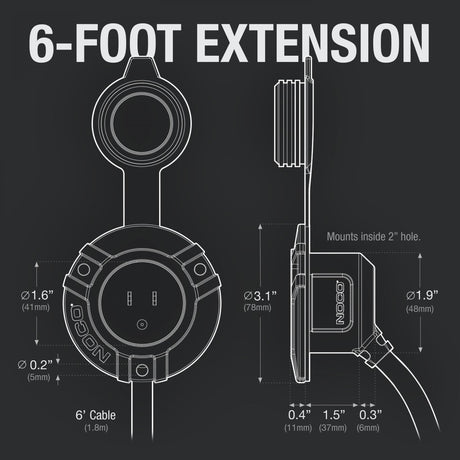 Ac Port Plug - 16 inch