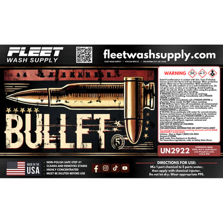 Bullet & Trigger: Complete 2-Step Truck Wash Bundle