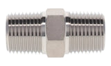 Reducing Nipple, 1/2" MPT x 3/8" MPT - Stainless Steel