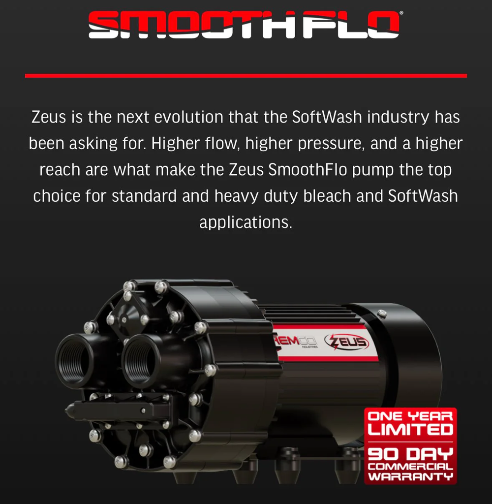 Smoothflo Remco Zeus Smoothflo 14 GPM 150PSI – Freedom Wash Supply