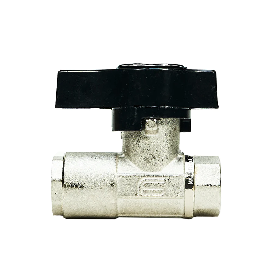 DN10 MTM BALL VALVE BRASS 3/8 FXF 3000PSI