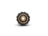14mm Twist Seal Coupler X 3/8" Plated Steel QC Plug