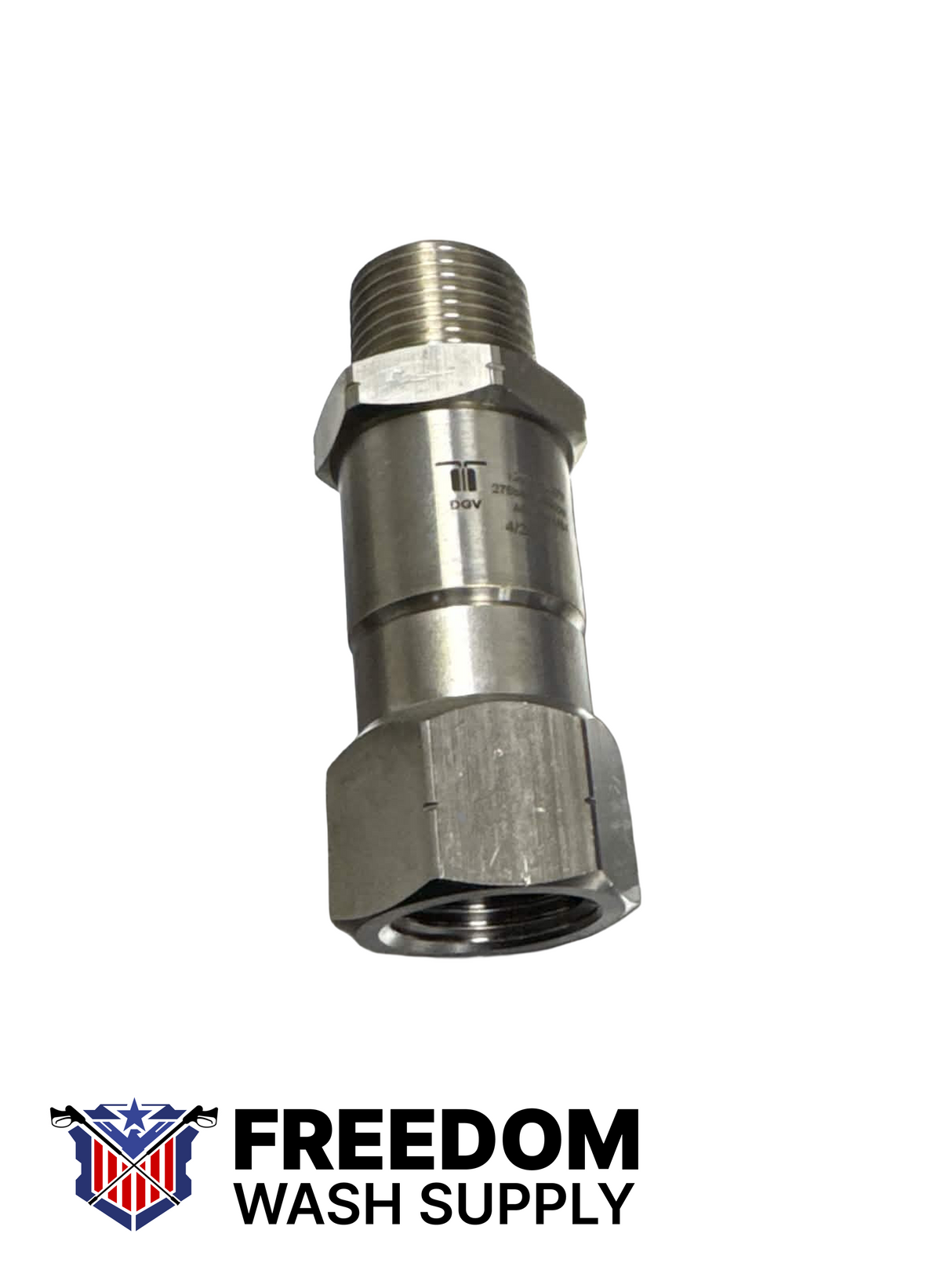 Mosmatic DGV Swivel 32.864 – 1/2" NPTM x 1/2" NPTF (HIGH-FLOW)