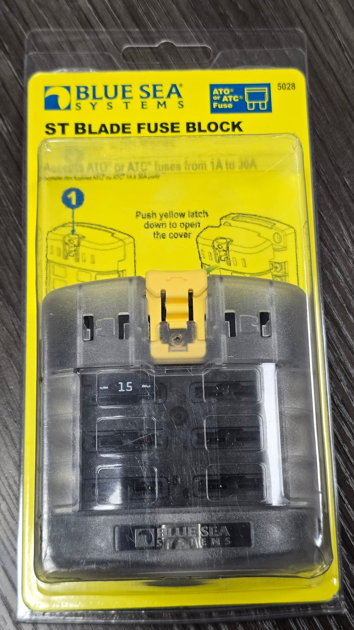 BLUE SEA SYSTEMS FUSE BLOCK