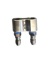 Tip Holder - 2 Tip, Stainless Steel